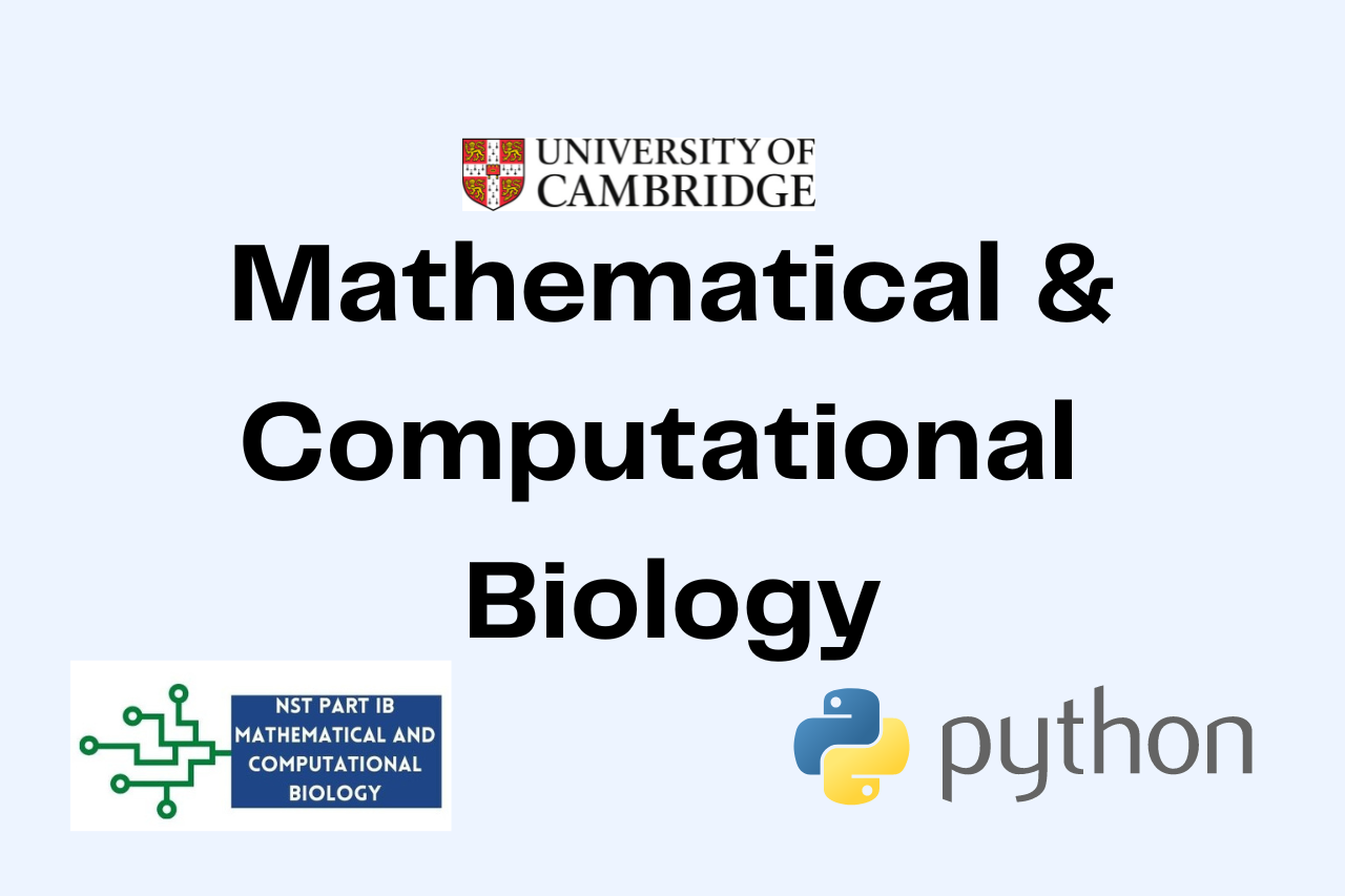 Mathematical and Computational Biology Course – Lecturer